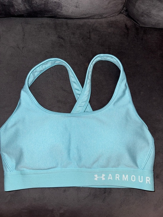 Under Armour Other - Under Armour Light Aqua Crossback Sports Bra